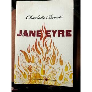 Book Paperback:  Jane Eyre, Charlotte Bronte, Classic Novel